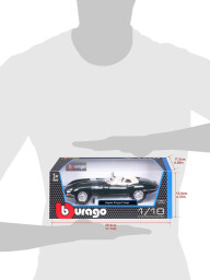 Bburago Jaguar E Cabriolet 1961 1:18 zelený